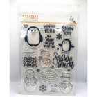 Simon Says Stamp Clear Stamps New In Package Snow Much Winter Set Penguin