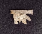 Aibf Klondike Polar Bear Blue   Silver Tone Hot Air Balloon Mint Pin Plus Photos