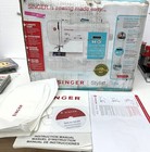 Singer Stylist 7258 Computerized Sewing Machine power Cord  Footpaddle accessori