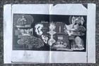 Disneyland Graphics Map Haunted Mansion Tiki Room Rocket To The Moon Photocopy