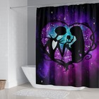 4 Pcs Christmas Shower Curtain Sets Bathroom Decor 12 Hooks 71x71 Inch D3