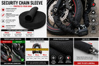 Replacement Chain Sleeve Protector Fits To 12mm Chain 76mm-1 5m Long-heavy Duty