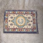 Vintage Columbia College Cigar Box Tobacco Felt  Size 9   x 6     Purple Border New 