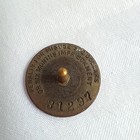 Ww1 Lapel Pin  for Service At The Front  Cef Brass enamel  31297 Or  82775