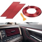 Red Car Accessories - Air Conditioner Decoration Strip And 33ft Car 20pcs