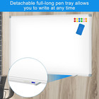 White Board Dry Erase Whiteboard For Wall 60  X 40  Aluminum Presentation Magnet