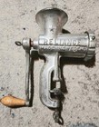 Husqvarna Reliance Meat And Food Grinder Steel With Wood Handle Made In Sweden