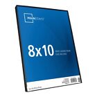 New Mainstays 8x10 Black Format Front Loading Picture Frame Set Of 12