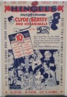 Hingees  Clyde Beatty   Animals Character Punch Outs  1944  Original Packaging
