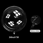 24 Inch Bobo Balloons  30pcs Bubble Clear Balloons Helium Style Large Transpa   
