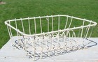 Old Vintage Metal Wire Toy Small Dish Drying Rack Childs Plate Drainer Primitive