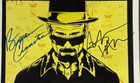 Breaking Bad Signed Movie Poster 11x17 With Coa - Authentic Memorabilia