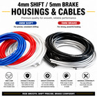 Jagwire Cex lex Road Mtb-shift brake Cable housing Bicycle Shop Kit 4 5mm Sram