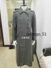 M40 Grey Wool Greatcoat German Wehrmacht Costume Overcoat Coats Windbreaker Men