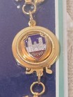 Vintage Chicago Il  Collectible Souvenir Double Clasp Keychain
