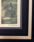 Jose Clemente Orozco   Original 1946 Signed Vintage Print   Framed   Mexico