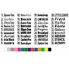 Personalized Custom Business Name Vinyl Window Lettering Decal Truck Car Sign