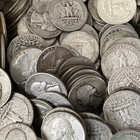 Two  2  Washington Quarters  90  Silver Pre 1964  Circulated  Choose How Many 