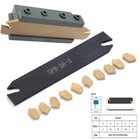 Carbide Lathe Cutting Grooving Blade Cut-off Parting Tool Holder Wear Resistant