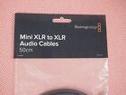 Blackmagic Design Mini Xlr To Xlr Audio Cables Video Assist Hyperd   Axlrmini2