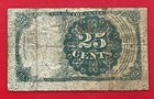 Twenty Five Cents 25c Fractional Currency Note 5th Issue Circulated