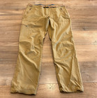 Mountain Hardwear Belted Nylon Hiking Pants Women s Sz 8 Ins 30 Tan Zip Pockets
