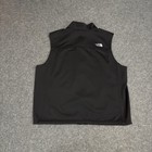 The North Face Ridgewall Vest Size 2xl Soft Shell Full Zip Logo Black