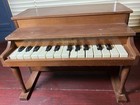 Vintage Schoenhut 25 Key Wooden Toy Kids Piano Sold As Is For Repair
