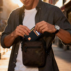 Slim Minimalist Front Pocket Wallet For Men  Rfid Blocking Credit Card Holder