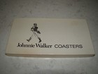 Vintage Set 6 Johnnie Walker Whisky Drinks Coasters Art By Tom Browne Pimpernel