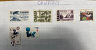 Canada Stamp Collection 6 Pages - Queen Victoria 1897 Jubilee To 1980s Used Lot