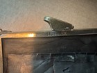 Antique Duplex Victorian Edwardian Silverplate Calling Card Purse Art Nouveau