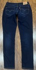 Levi s Jeans 711 Women s Sz 28 Skinny Indigo Dark Wash Low Rise Stretch 