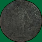 1788 Massachusetts Copper Cent Colonial Good G Coin  Corrosion  41285