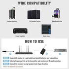 Phenyx Pro Wireless Microphone System  Uhf 4-channel Wireless Mic Set W  4   