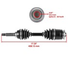 54901-19b31 Front Left   Right Cv Axles For Suzuki Quadrunner 250 Ltf250f 97-02