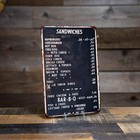 1940 s Diner Menu Sign Restaurant Decor Diner Signs 50s Decoration Retro Home   