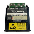 Omega Model 199 Digital Thermometer Rtd Platinum 100 Ohm 117vac Meter Untested