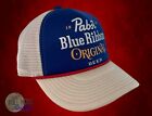 New Pabst Blue Ribbon Beer Pbr Vintage Rsq  Foam Men s Trucker Snapback Cap Hat