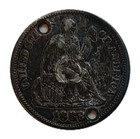 Pictorial Love Token Cards Hand Poker Gambler Magician 1888 Seated Liberty Dime