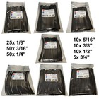 3 1 Heat Shrink Tubing Adhesive Dual Wall Starter Kit - 160 Pieces - 6  Sections