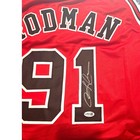 Dennis Rodman Signed Chicago Bulls Custom Jersey Xl Jsa Authenticated Coa Men s