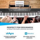 Recital - 88 Key Digital Piano Keyboard With Semi-weighted Keys  2x20w Speake   