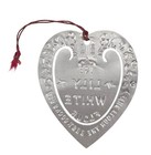 Lily White Flour Aluminum Adv Bookmark Heart Grand Rapids Mi