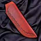 Custom Handmade Pure Cow Leather Sheath For Fixed Blade Knife 1305