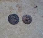 Medieval Copper Coins 9-12 Century  2 Pieces 
