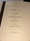 The Brockway Family Book And Supplements Lot New England Genealogy