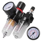 1 4  Air Compressor Oil-water Separator Regulator Moisture Trap In Line Filter