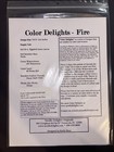 Color Delights - Fire  Needle Delights Originals By Kathy Rees