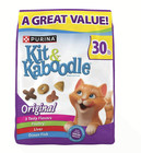 Purina Kit Kaboodle Dry Cat Food 30lb Bag 2 Pack Chicken Turkey Fish Value